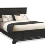 Black colour bed
