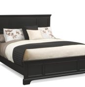 Black colour bed