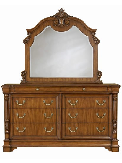 #DS001 Antique type dressing table