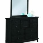 black dressing table